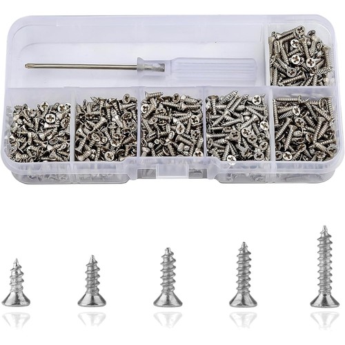 Schraubenset kreuzschlitz - schraubenset, m2,