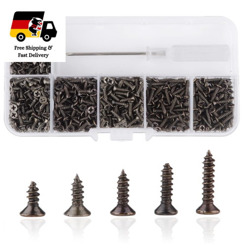 Mini schrauben set 1000 stück - schrauben,