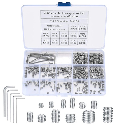 Madenschrauben sortiment set - madenschrauben,