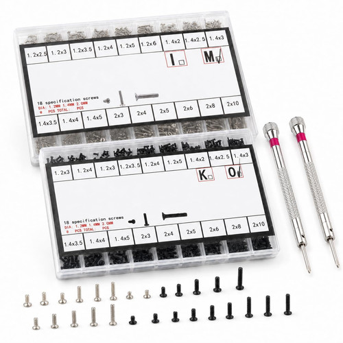 Mini schraubenset 1000 stück - mini,