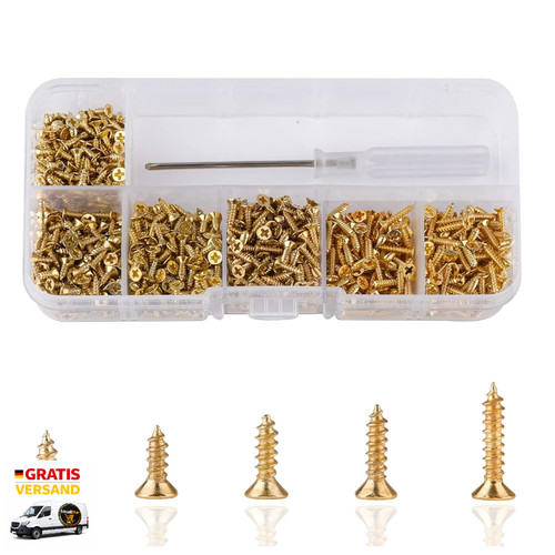 Mini schrauben set 1000 - set, stück
