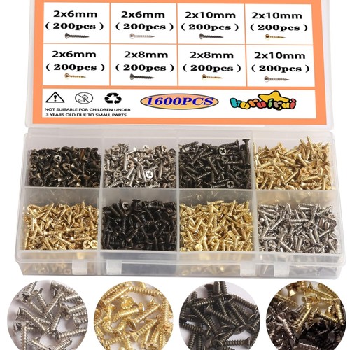 Schrauben set 1600 tlg - schrauben, mini